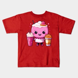 kawaii Ice cream  T-Shirt cute Candy food gilrl Kids T-Shirt